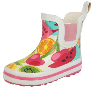 Produktbild von Beck Mädchen Früchte Gummistiefel, Mehrfarbig, Gr. 26 EU