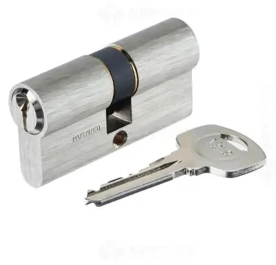Zdjęcie produktu dla Podwójny cylinder Yale Europrofil 500 plus, 30/50, 3 klucze, nikiel satynowany