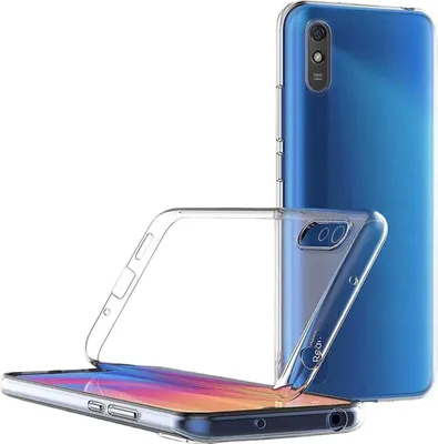 Produktbild von Schutzhülle für Xiaomi Redmi 9A Silikon Transparent