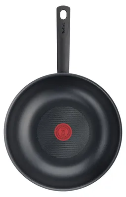 Zdjęcie produktu dla Tefal B56419, Okrągły, Wok/Patelnia do mieszania, Czarny, Tytan, 175 °C, Aluminium