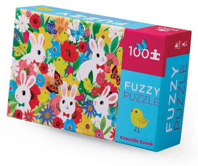 Zdjęcie produktu dla Puzzle Crocodile Creek – 100 elementów – Wielkanocne puzzle dla dzieci