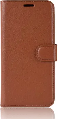 Produktbild von Mobigear Classic  Huawei Nova 3 Hülle Klapphülle Geldbörse - Cognac
