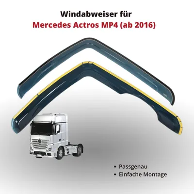 Produktbild von Windabweiser für Mercedes Actros MP4 (ab 2016) | Außenmontage