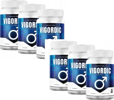 Immagine prodotto di 6X Vigordic : Integratore alimentare 30 capsule
