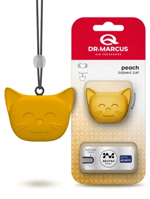 Produktbild von Dr. Marcus Cosmic Cat - Lufterfrischer - Pfirsich 1 Stück [DRM50123]