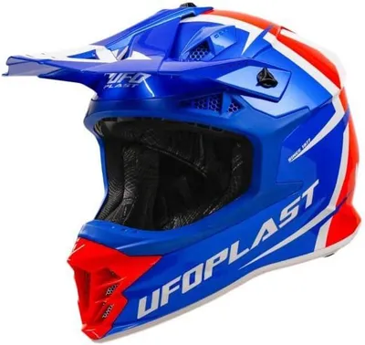 Produktbild von Intrepid Helm in Blau und Rot, Größe M