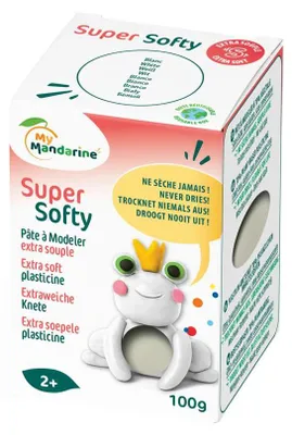 Image de Boîte Super Softy 100 g, blanche