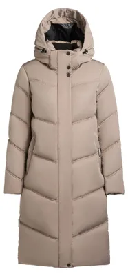 Productafbeelding van Khujo dames winterjas Graya, Graya2, wintermantel, korte mantel, gewatteerde jas