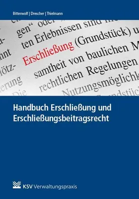 Obrázok produktu pre Handbuch Erschließung und Erschließungsbeitragsrecht