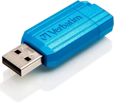 Produktbild von Verbatim 49961, 64 GB, USB Typ-A, 3.2 Gen 1 (3.1 Gen 1), 12 MB/s, Dia, Blau