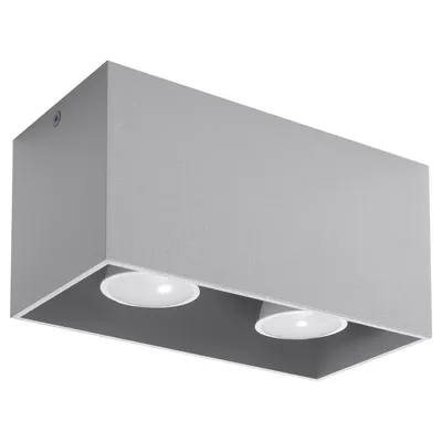 Zdjęcie produktu dla Spot QUAD MAXI Szary Sollux Lighting SL.0382