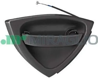 Produktbild von MIRAGLIO 80.960.02 Türgriff Rechts für SMART CITY-COUPE (450) Schwarz
