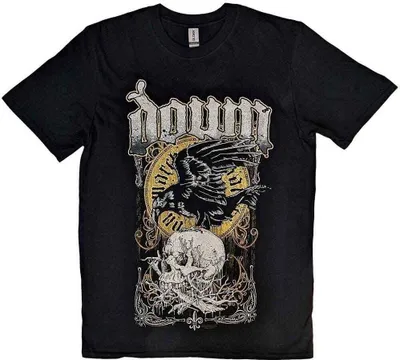 Produktbild von Down Swamp Skull Black 2XL T-Shirt
