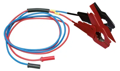 Produktbild von horizont Akkuanschlusskabel für 9V/ 12V Spezial Akkus Rundhülsen 4-6 mm Durchmesser verzinkt