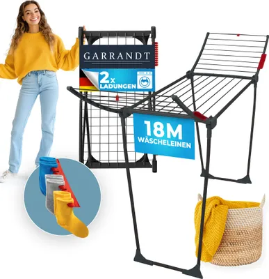 Produktbild von Garrandt Wäscheständer Neveda Schwarz