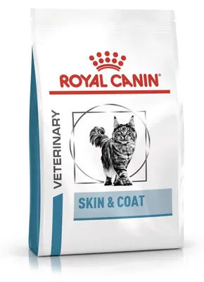 Obrázek produktu pro Royal Canin Veterinary Skin & Coat 1,5 kg suché krmivo pro sterilizované kočky pro zdravou kůži a srst