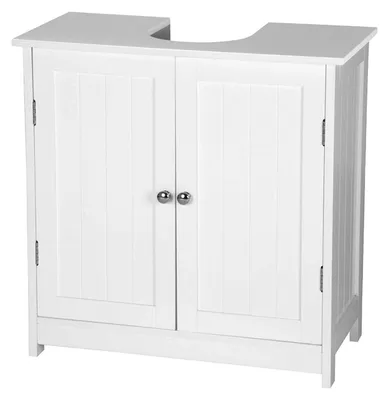 Zdjęcie produktu dla Szafka pod umywalkę z 2 drzwiczkami | Biały | 60x30x60 cm