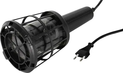 Image de Lampe portative, verre de protection avec protection en plastique, E27, 5m de câble d'alimentation
