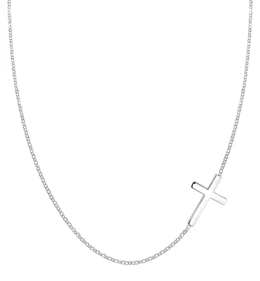 Produktbild von Elli Halskette Damen Kreuz Anhänger Religion Basic 925 Sterling Silber
