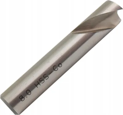 Obrázek produktu pro Svařovací vrták 8 mm 45 mm Fréza HSS Vystružovací fréza