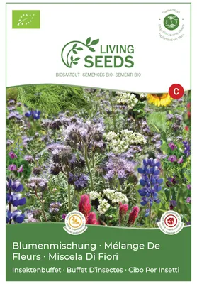 Produktbild von Blumenmischung Insektenbuffet 13.6g Saatgut von Living Seeds
