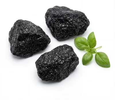Produktbild von Glanzkies schwarz 1-3 mm, Schmelzkammergranulat, Schwarz, Muster, für Garten und Beet
