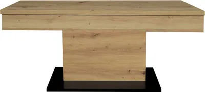 Produktbild von Couchtisch Höhenverstellbar Else 1 110x59x60 Holzwerkstoff Asteiche