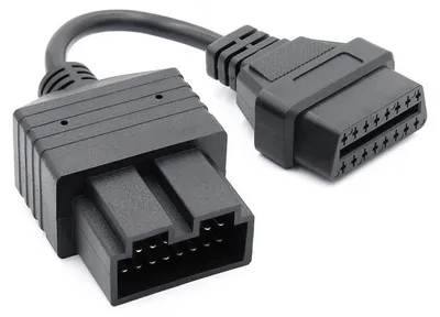 Obrázok produktu pre Adaptátorový kábel Auto Techstar®, KIA, 20 pin na OBD2 16 pin