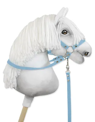 Produktbild von Hobby Horse Zügel für Halfter - hellblau – 5902366016709