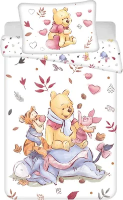 Produktbild von Winnie The Pooh Kleinkind Bettbezug 100 x 135 cm - Baumwolle