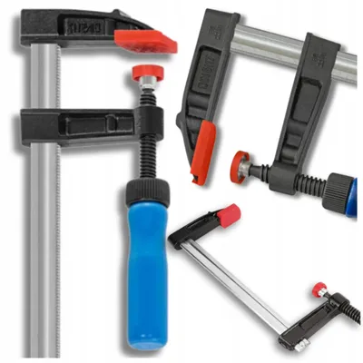 Obrázek produktu pro HuW Truhlářská svorka F-typ 1200x120mm šroubová