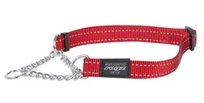 Produktbild von Rogz For Dogs Fanbelt Halfslip Halsband Rood