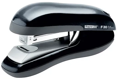 Obrázok produktu pre Rapid F30, 20 listy, Čierna, Ploché zošívanie, 24/6, Kov, Plast, 5,5 cm