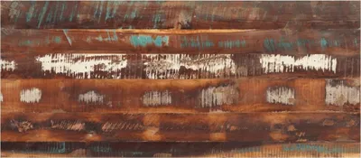 Image de Dessus de table rectangulaire 60x140 cm 15-16 mm Bois récupéré