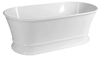 Immagine prodotto di DELONIX Vasca da bagno freestanding in marmo 170x84x61,5 cm, bianco