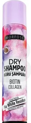 Obrázek produktu pro Morfose Dry Shampoo Biotin Collagen suchý šampon pro objem vlasů Extra Volumizing 200 ml