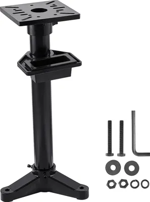 Immagine prodotto di Supporto per levigatrice doppia VEVOR, base per morsa con piastra di montaggio da 27x27 cm, compatibile con la maggior parte delle levigatrici doppie