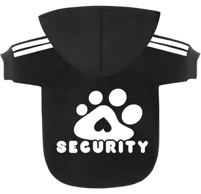 Immagine prodotto di Felpa con cappuccio per cani, abbigliamento per animali domestici, maglione per cani, gilet, ideale per l'autunno e l'inverno, costume per cuccioli, colore: nero