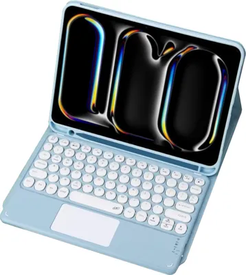 Obrázok produktu pre puzdro s Bluetooth klávesnicou a touchpadom pre iPad Pro 11 Gen5 (modré)
