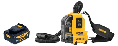 Obrázok produktu pre Akumulátorový univerzálny vysávač DeWalt DWH 161 N 18 V 0,21 l bez kefiek + 1x akumulátor 4,0 Ah - bez nabíjačky