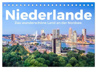 Produktbild von Niederlande - Das wunderschöne Land an der Nordsee. (Tischkalender 2027 DIN A5 quer), CALVENDO Monatskalender