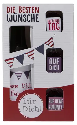 Produktbild von Geschenkverpackung "Für Dich" EINWEG