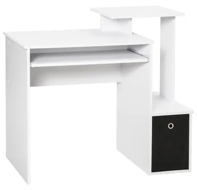 Produktbild von Schreibtisch – Computertisch – Arbeitsplatzmöbel – Schreibtisch für das Homeoffice – Laptop-Tisch – Kompakte Größe: 100 x 40 cm