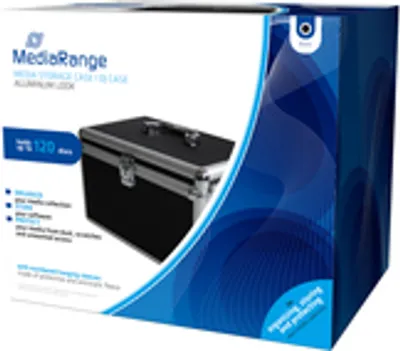 Image de MediaRange BOX70 Archivierungskoffer MediaRange für 120 CD/CDS schwarz