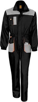 Image de WORK-GUARD by Result - Combinaison pour homme BC5659 (5XL) (Noir/Gris/Orange)