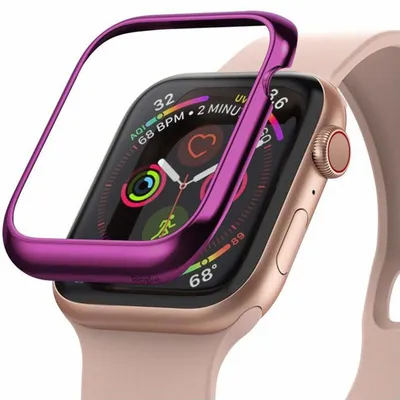 Obrázok produktu pre Štýlový rámček - Apple Watch 4 / 5 / 6 / SE / SE 2 (44 mm) - Fialová