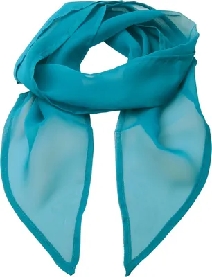 Image de Premier Foulard / écharpe en mousseline de soie pour femme RW2828 (taille unique) (pétrole)