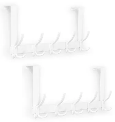 Produktbild von Unyqoos® Platzsparender Garderobenhalter mit 15 Haken für Badezimmer und Flur