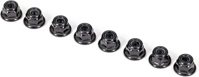 Immagine prodotto di Dadi 3 mm in nylon con flangia nera (8) TRX2744X