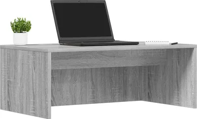 Produktbild von (Design 2026） Wandtisch Graues Sonoma 80 x 45 x 30cm Holzwerkstoff - HOMMIE 839074 - Kommoden